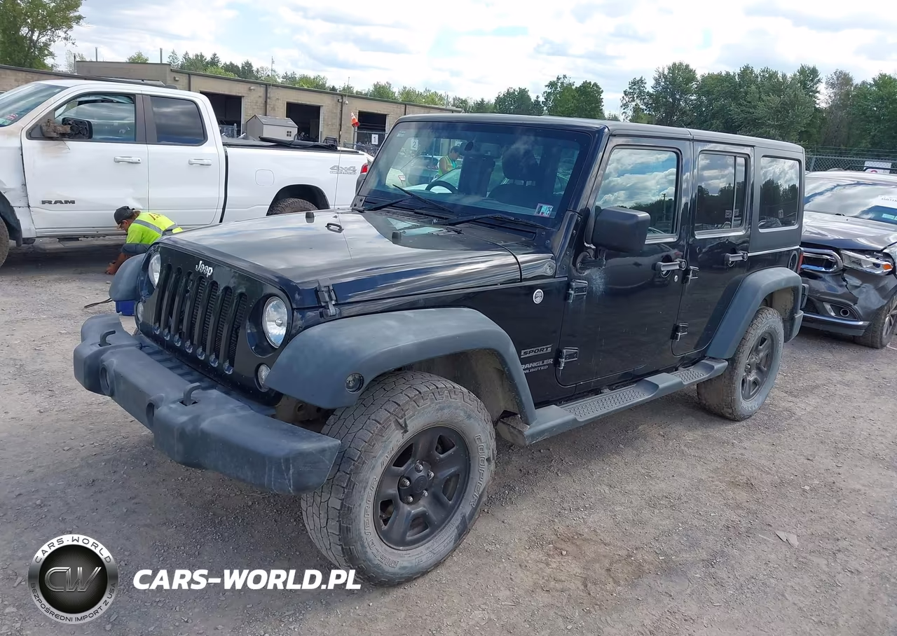 2016 Jeep Wrangler Unlimited Sport Rhd VIN:1C4BJWKG5GL325576 - 2