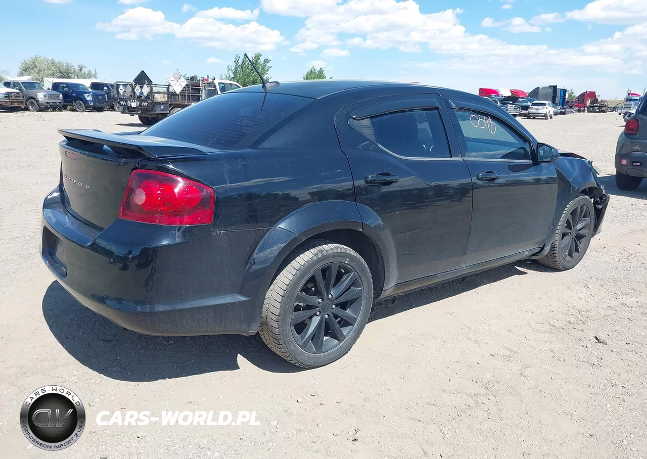 2014 Dodge Avenger Sxt VIN:1C3CDZCB2EN156011 - 4
