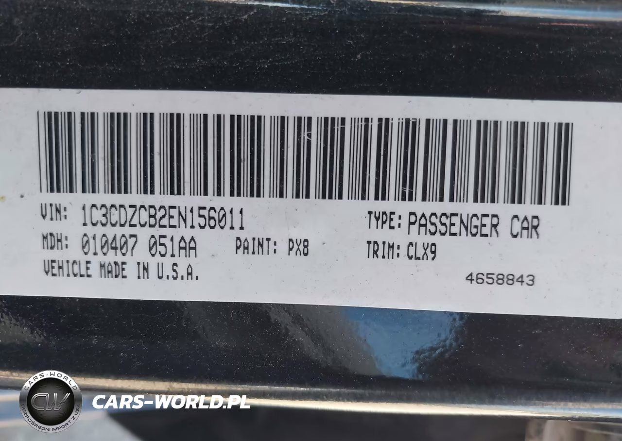 2014 Dodge Avenger Sxt VIN:1C3CDZCB2EN156011 - 9