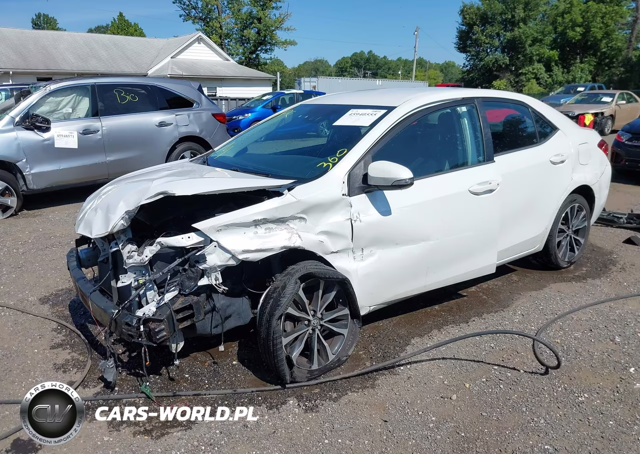2017 Toyota Corolla Se VIN:5YFBURHE0HP594186 - 2