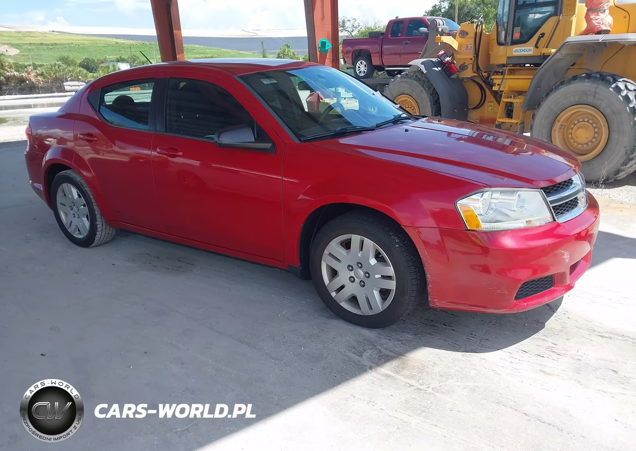 2012 Dodge Avenger Se VIN:1C3CDZAB1CN235279 - 1