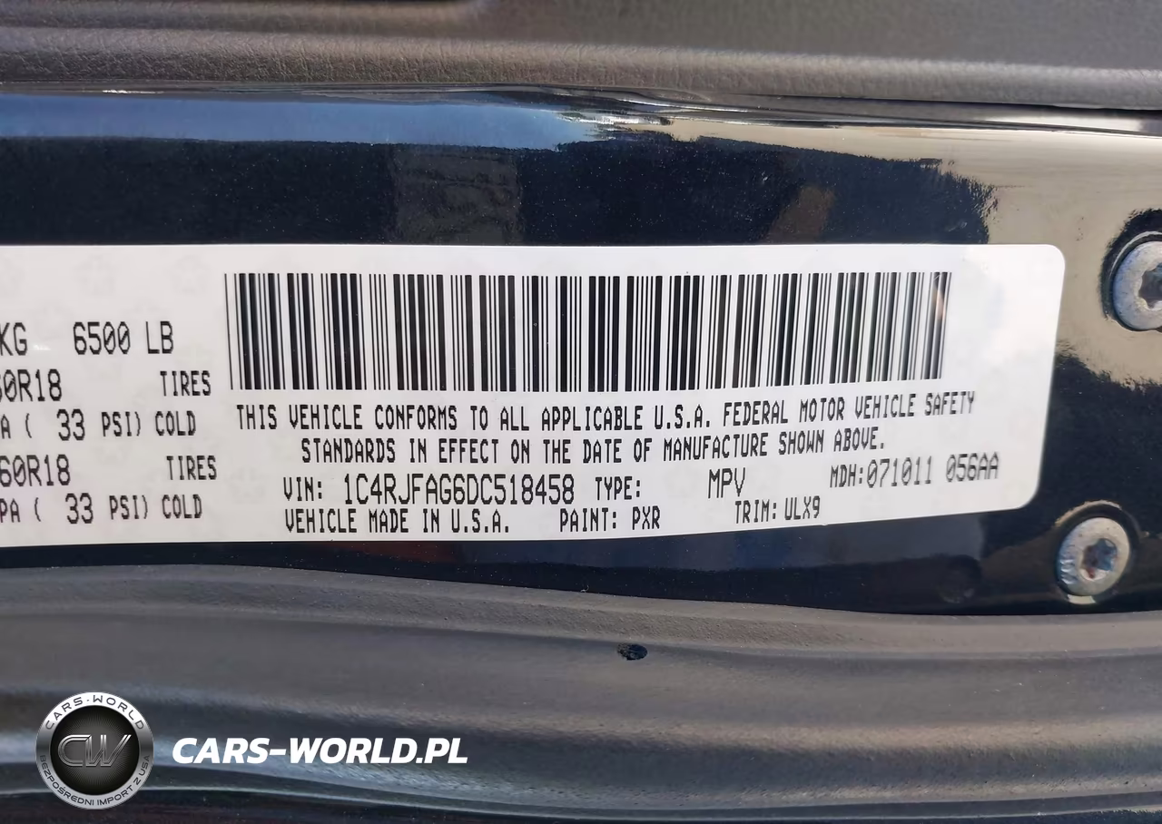 2013 Jeep Grand Cherokee Laredo VIN:1C4RJFAG6DC518458 - 9