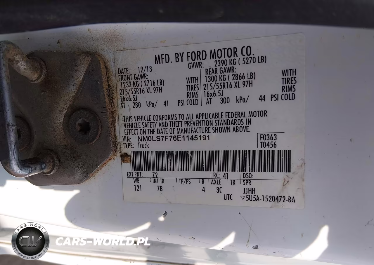 2014 Ford Transit Connect Xlt VIN:NM0LS7F76E1145191 - 9