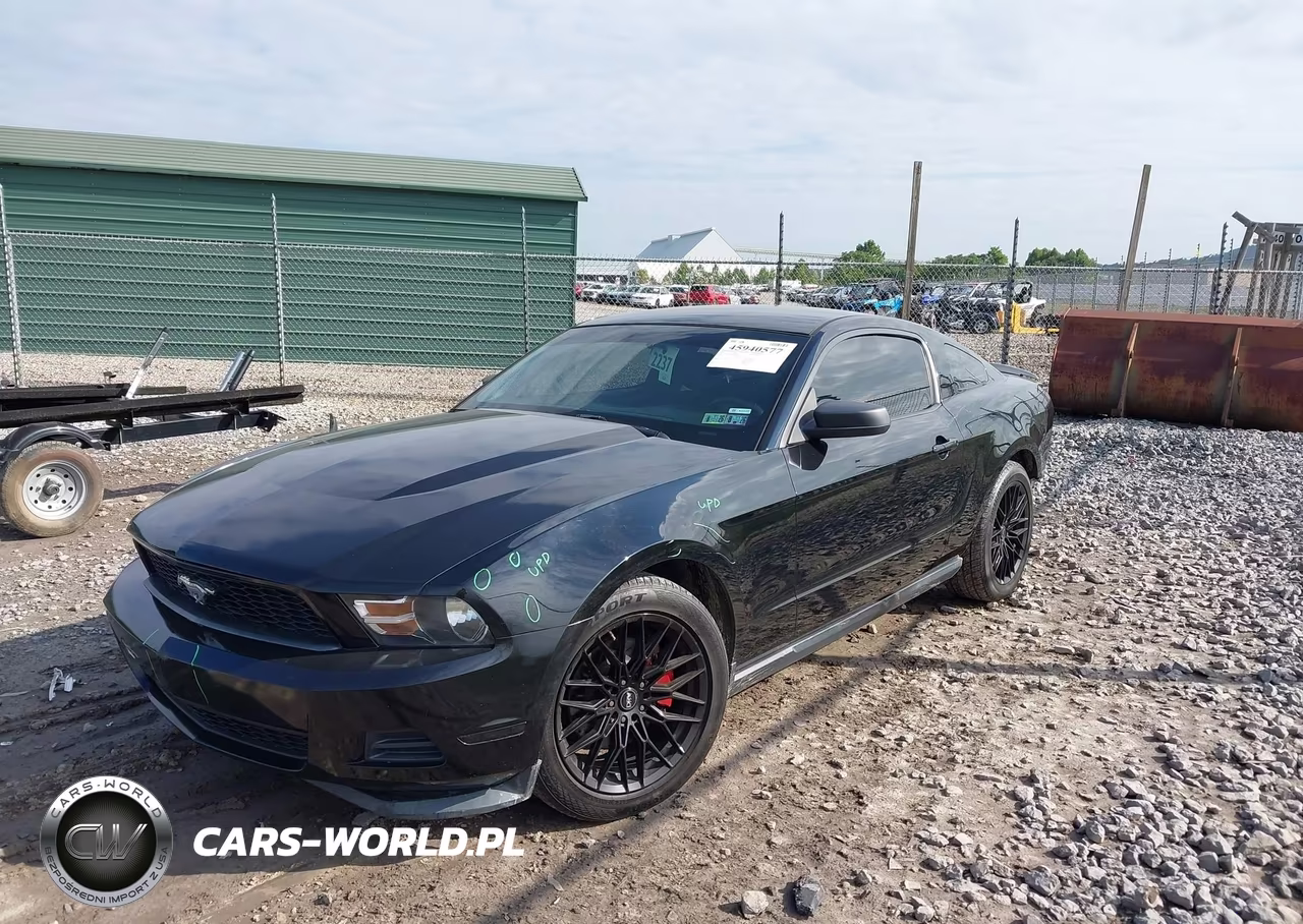 2012 Ford Mustang V6 VIN:1ZVBP8AM5C5204706 - 2