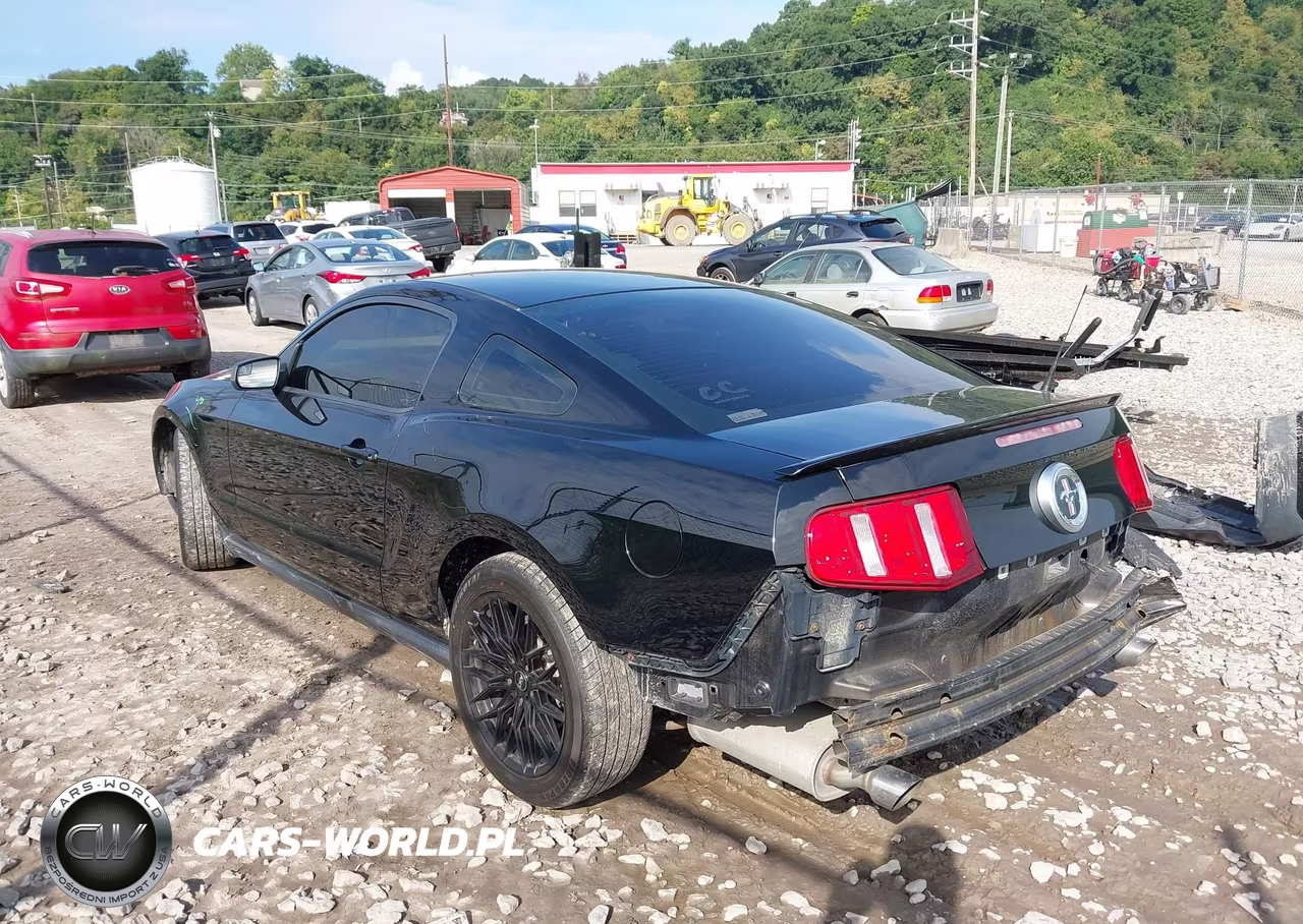 2012 Ford Mustang V6 VIN:1ZVBP8AM5C5204706 - 3