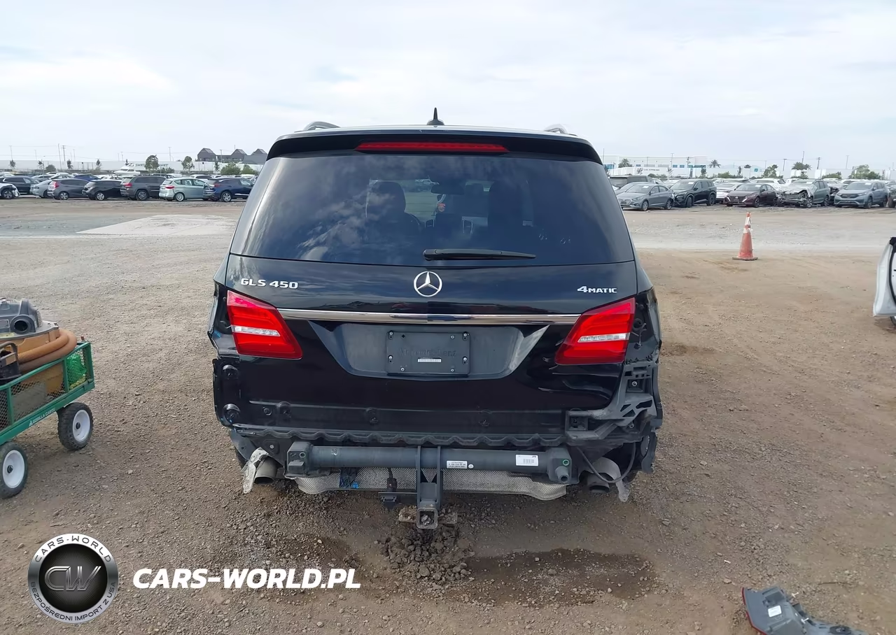 2017 Mercedes-Benz Gls 450 4Matic VIN:4JGDF6EE8HA884195 - 17