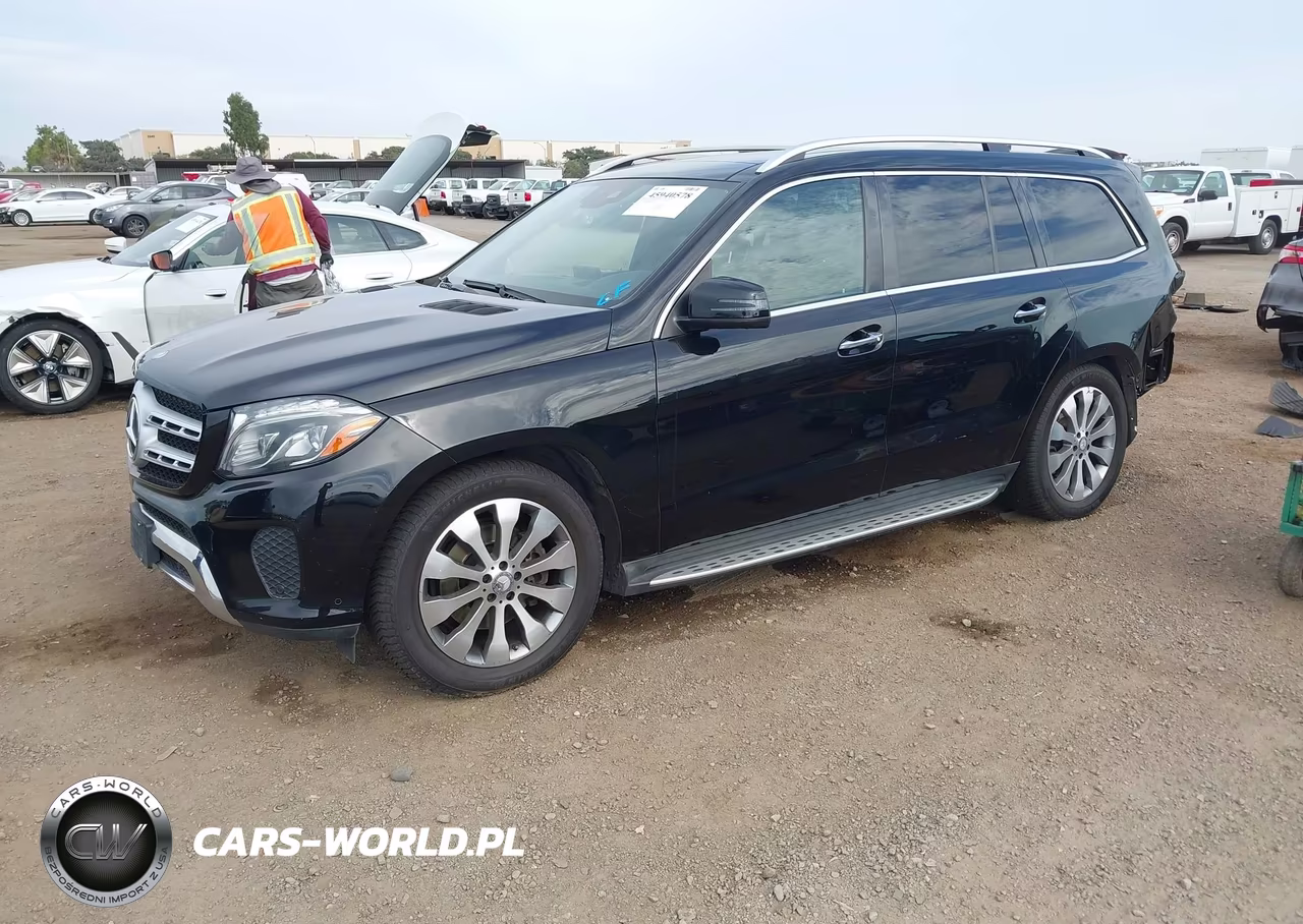 2017 Mercedes-Benz Gls 450 4Matic VIN:4JGDF6EE8HA884195 - 2