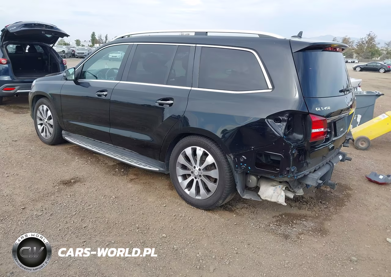 2017 Mercedes-Benz Gls 450 4Matic VIN:4JGDF6EE8HA884195 - 3