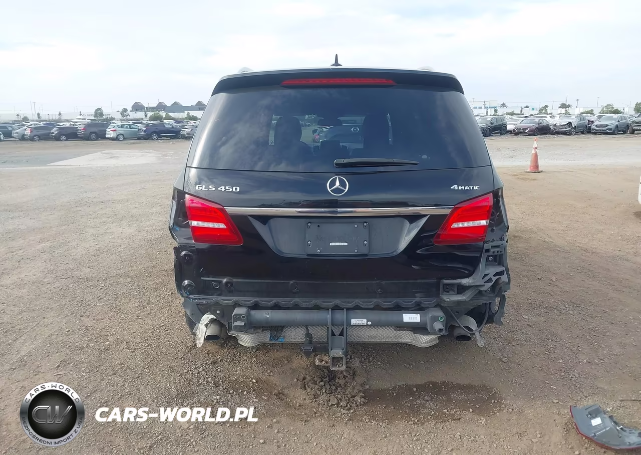 2017 Mercedes-Benz Gls 450 4Matic VIN:4JGDF6EE8HA884195 - 6