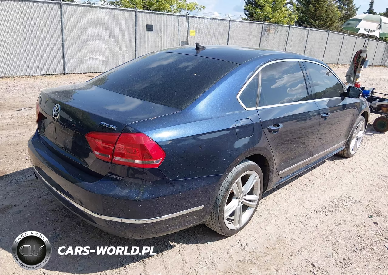 2013 Volkswagen Passat 2.0L Tdi Se VIN:1VWBN7A30DC081465 - 4