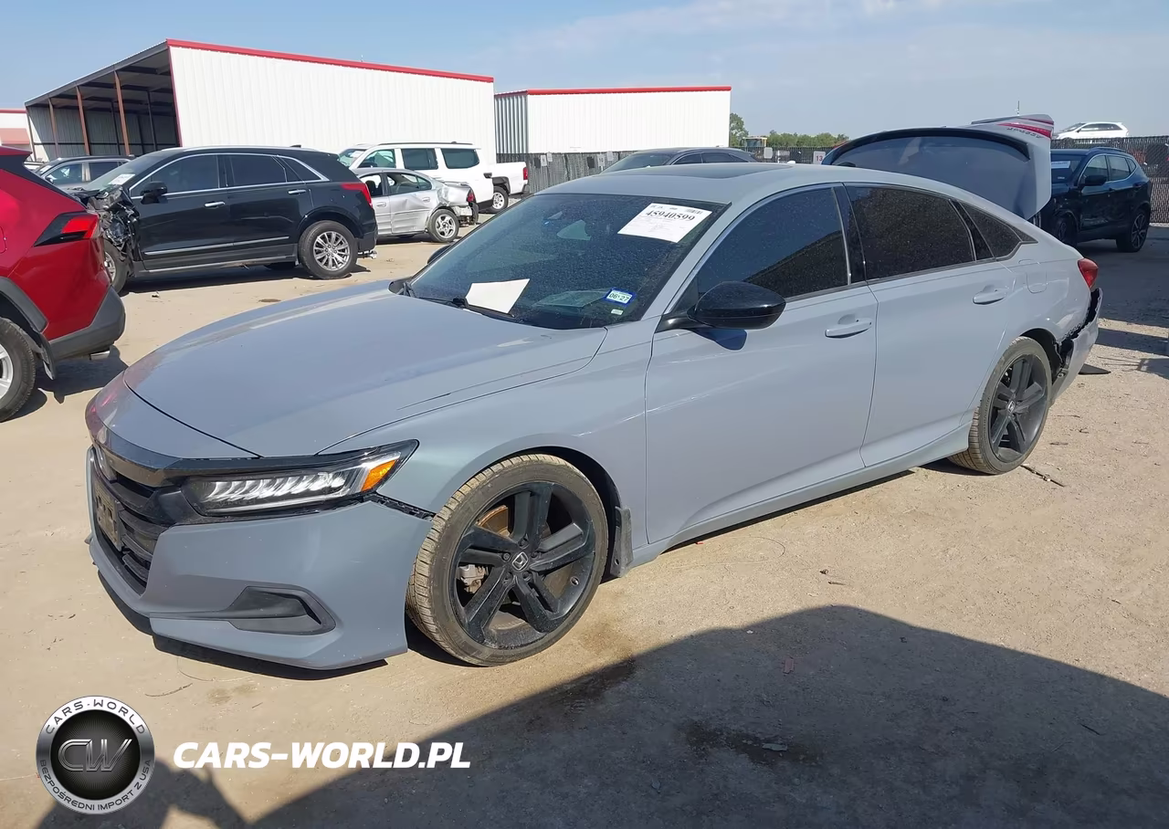 2022 Honda Accord Sport 2.0T VIN:1HGCV2F37NA008787 - 2