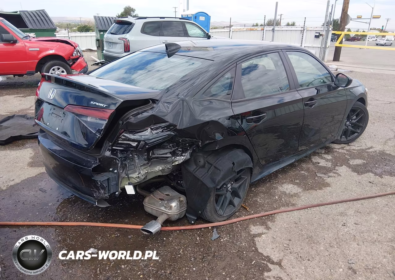 2025 Honda Civic Sport VIN:2HGFE2F54SH535875 - 4