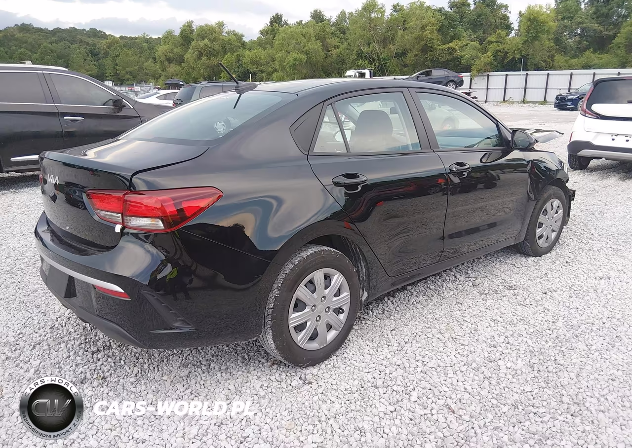 2023 Kia Rio Lx VIN:3KPA24AD3PE603355 - 4