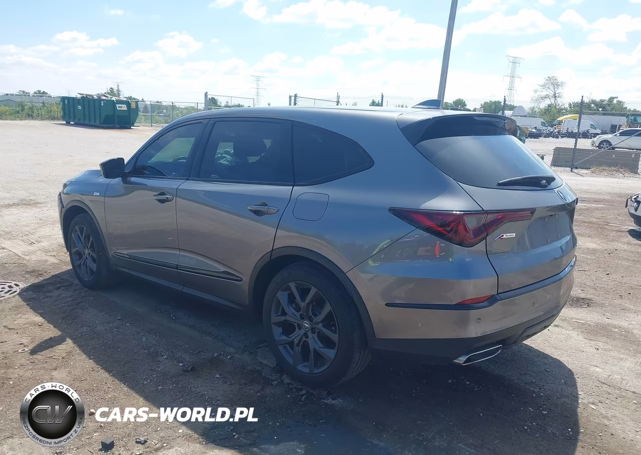 2022 Acura Mdx A-Spec Package VIN:5J8YE1H06NL027631 - 3
