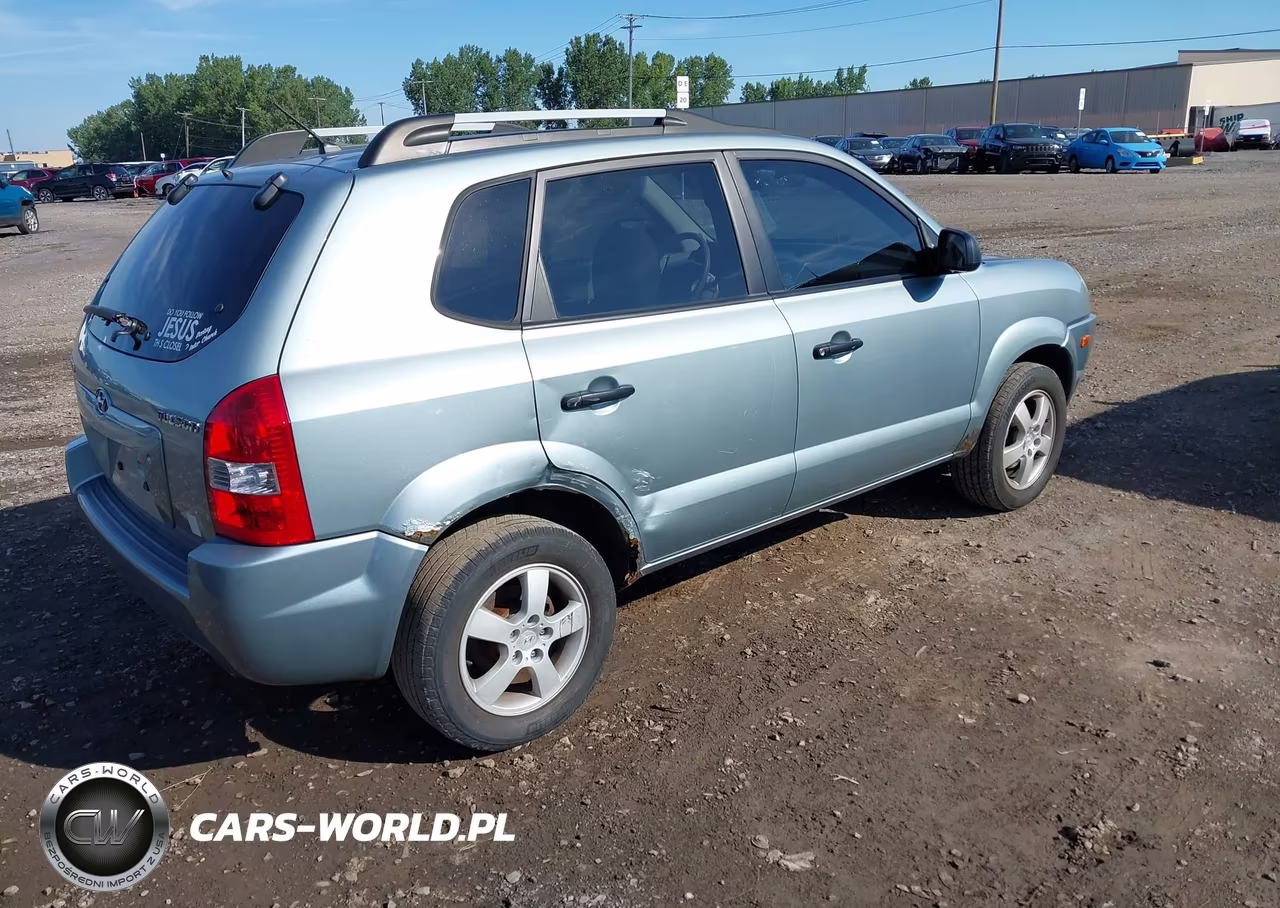 2008 Hyundai Tucson Gls VIN:KM8JM12B68U756784 - 4