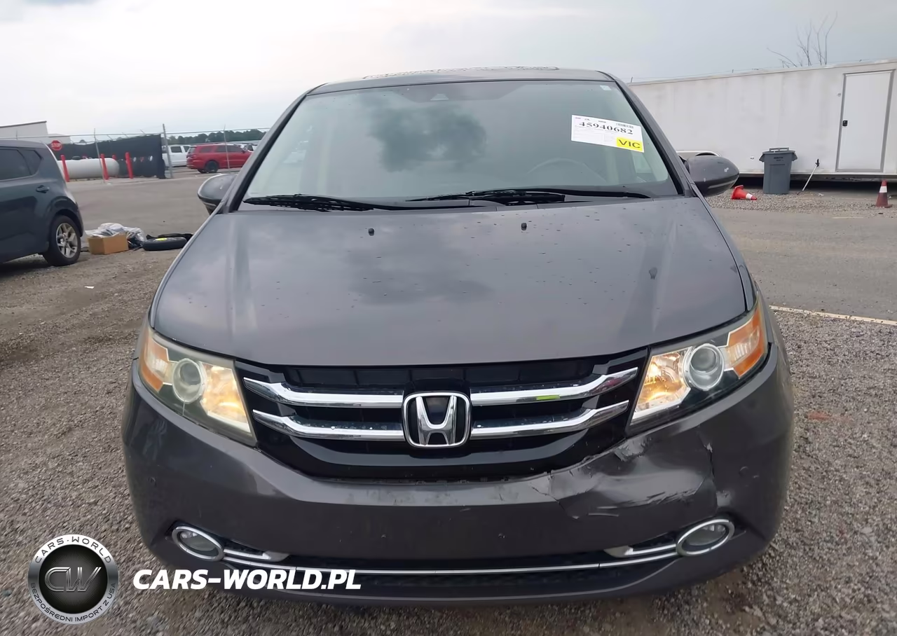 2015 Honda Odyssey Touring-Touring Elite VIN:5FNRL5H9XFB020183 - 12