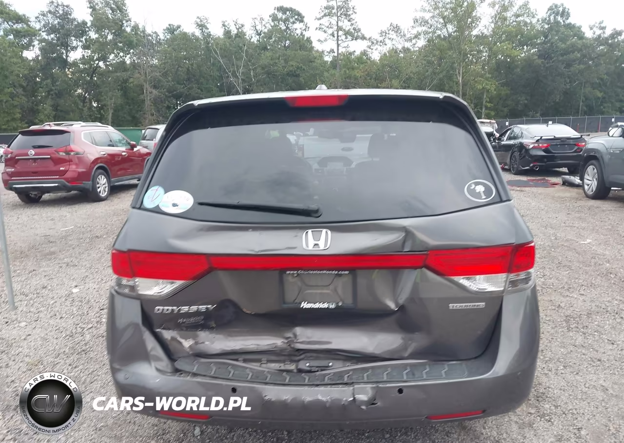 2015 Honda Odyssey Touring-Touring Elite VIN:5FNRL5H9XFB020183 - 16