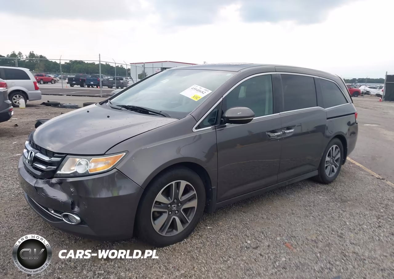 2015 Honda Odyssey Touring-Touring Elite VIN:5FNRL5H9XFB020183 - 2