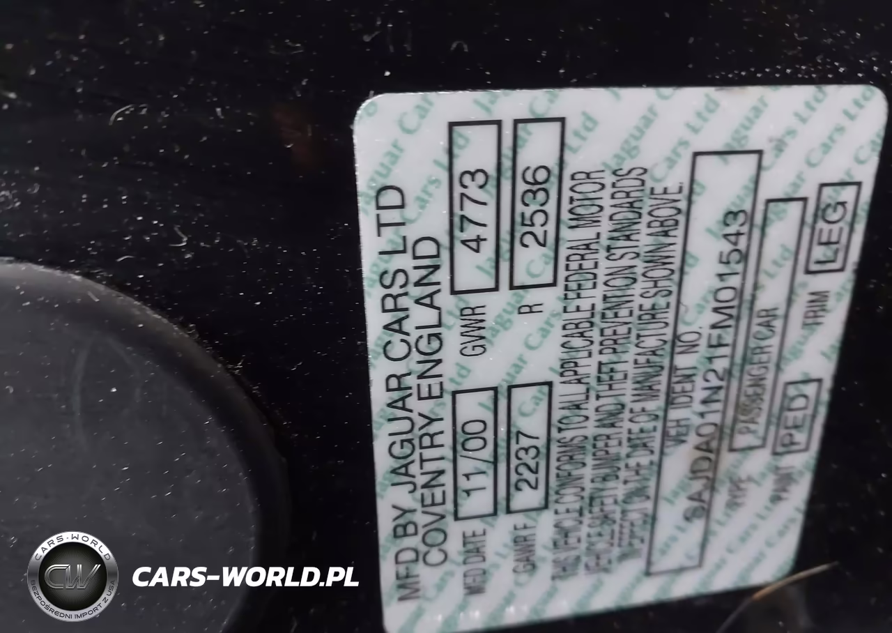 2001 Jaguar S-Type 3.0L V6 VIN:SAJDA01N21FM01543 - 9