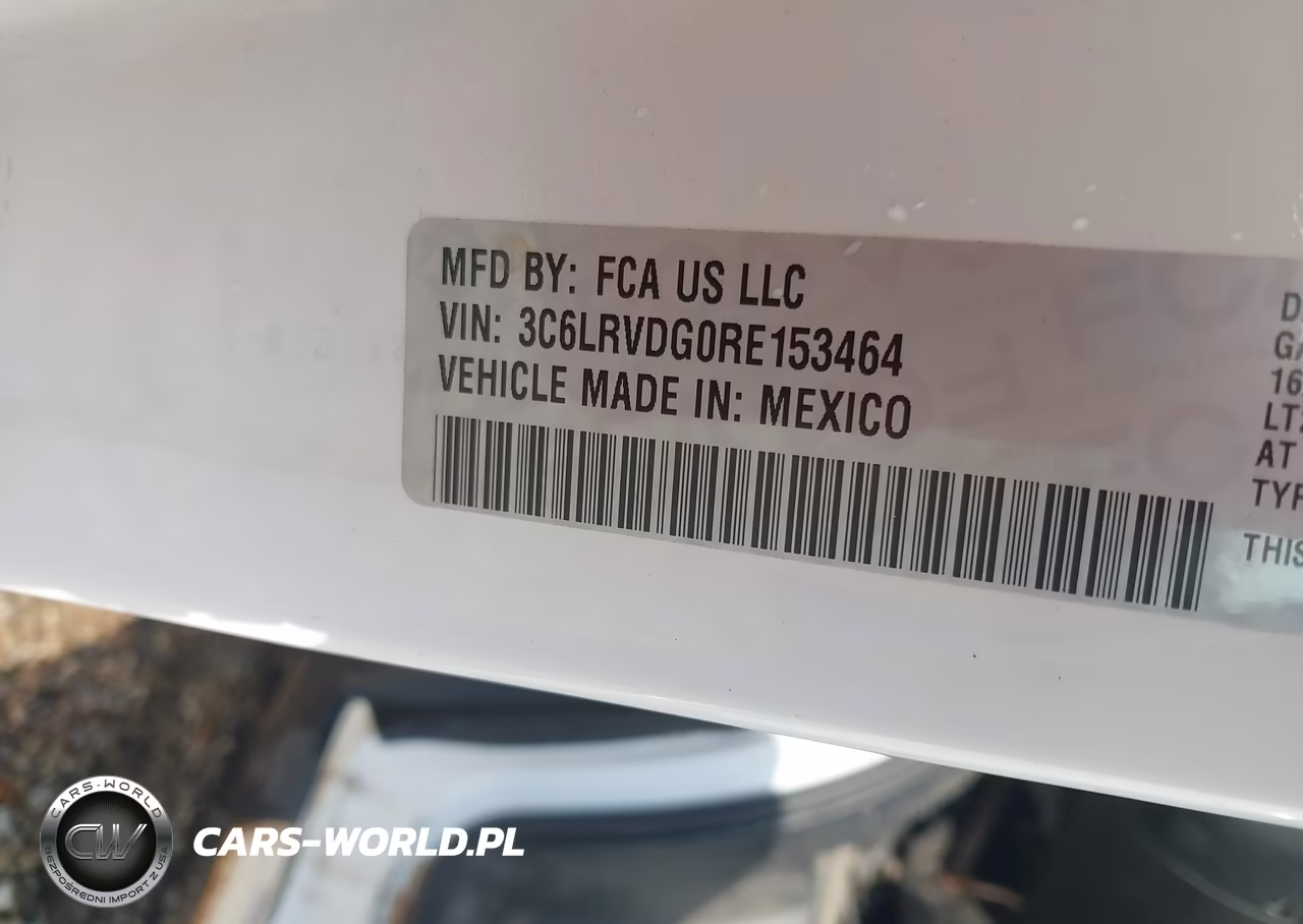2024 Ram Promaster VIN:3C6LRVDG0RE153464 - 9
