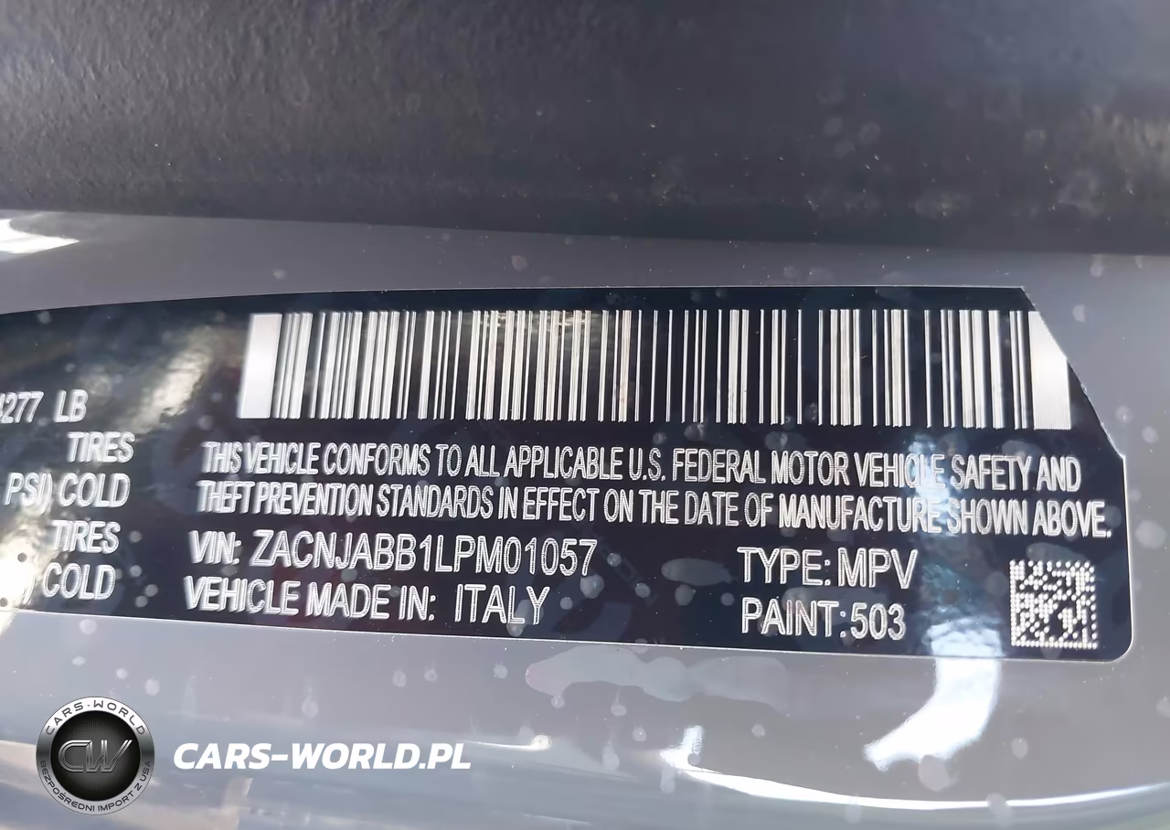 2020 Jeep Renegade Latitude Fwd VIN:ZACNJABB1LPM01057 - 9