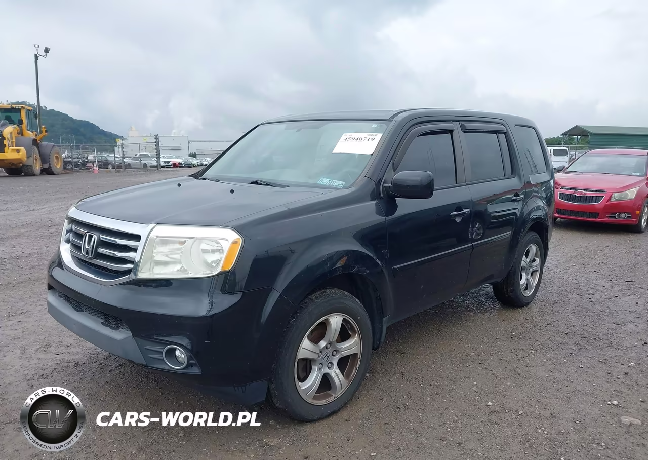 2013 Honda Pilot Ex VIN:5FNYF4H40DB040201 - 2