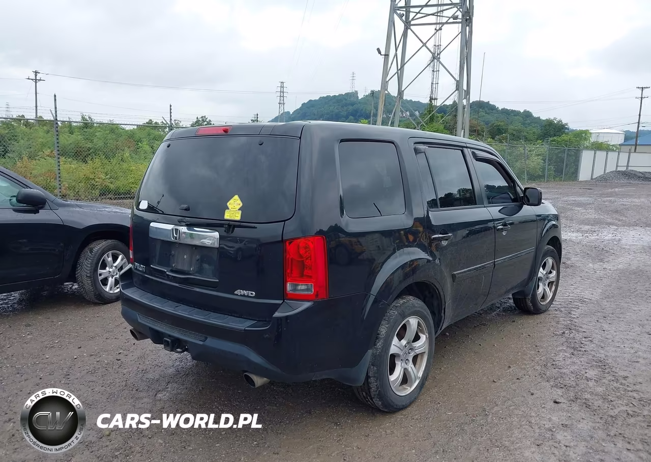 2013 Honda Pilot Ex VIN:5FNYF4H40DB040201 - 4