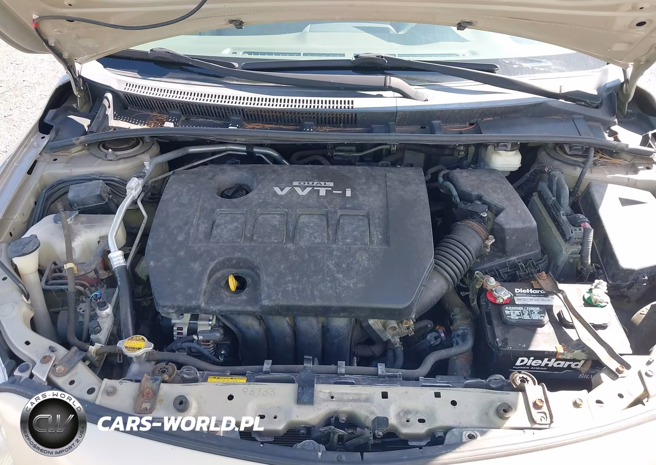2009 Toyota Corolla Le VIN:2T1BU40E99C183949 - 10