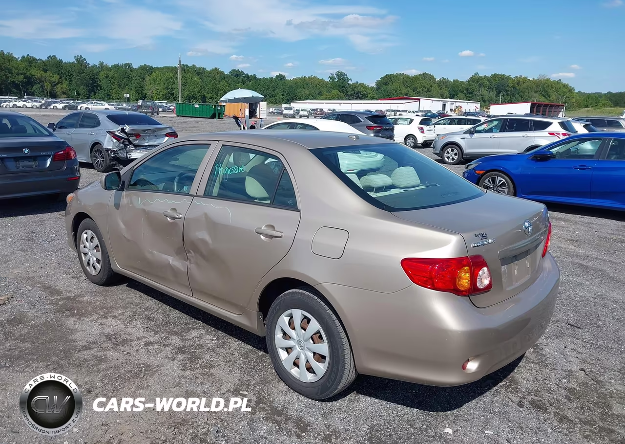 2009 Toyota Corolla Le VIN:2T1BU40E99C183949 - 3