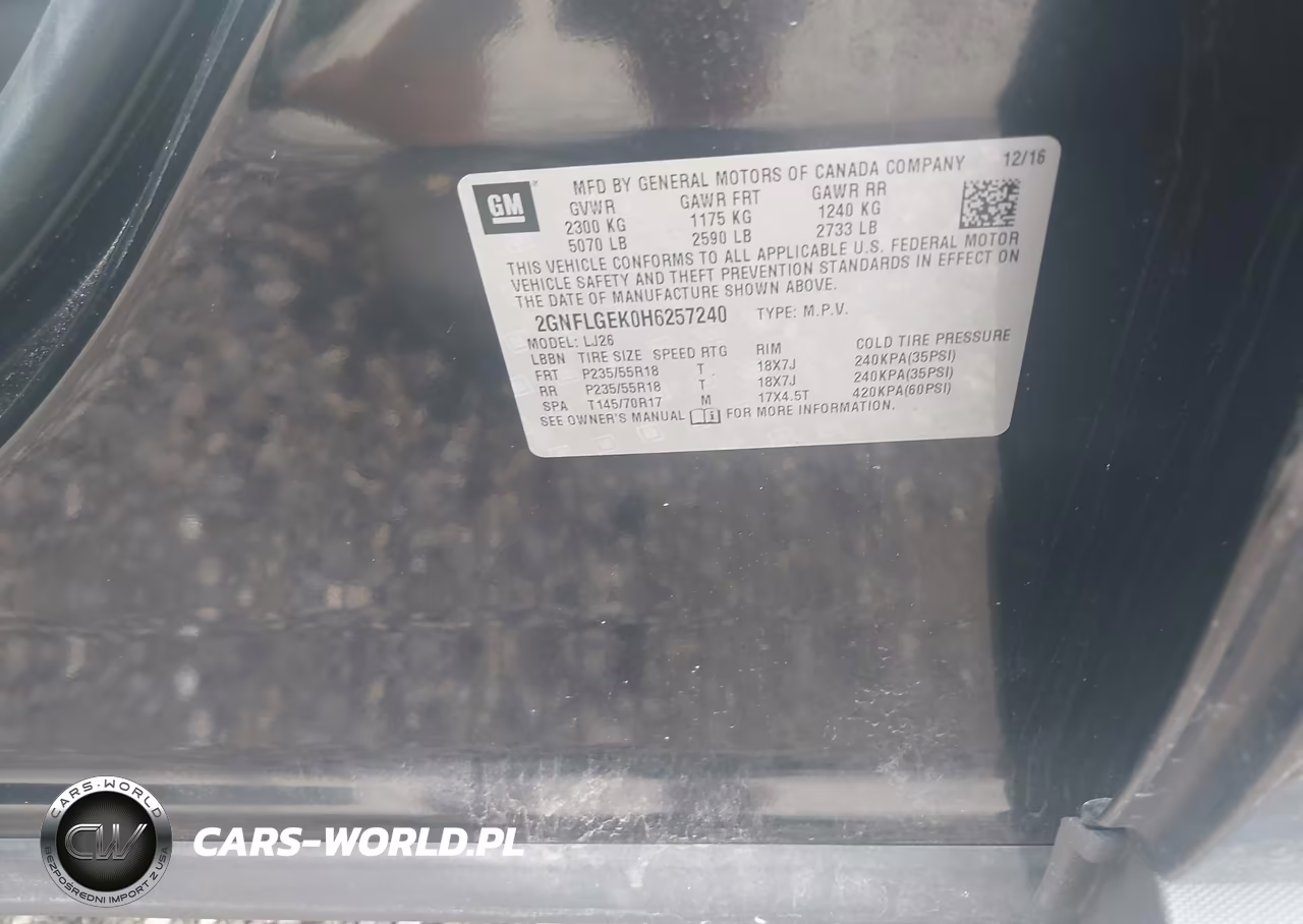 2017 Chevrolet Equinox Premier VIN:2GNFLGEK0H6257240 - 9