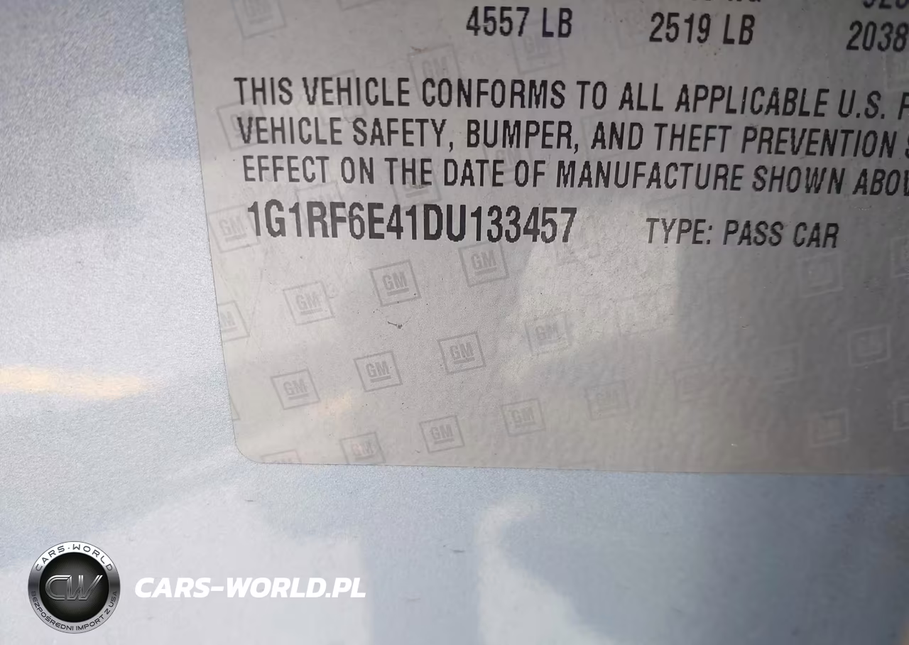 2013 Chevrolet Volt VIN:1G1RF6E41DU133457 - 9