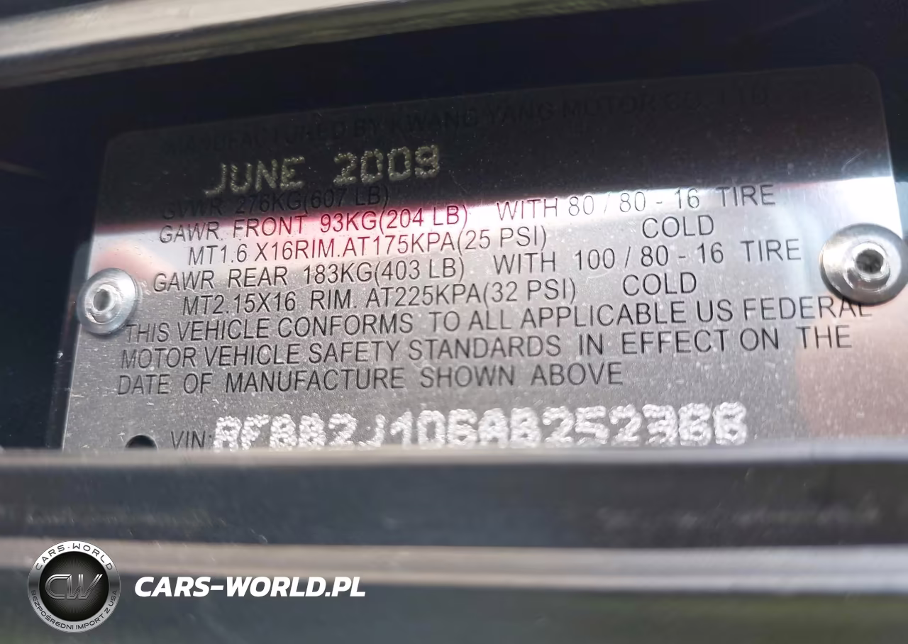 2010 Kymco Usa Inc People 150 VIN:RFBB2J106AB252366 - 10