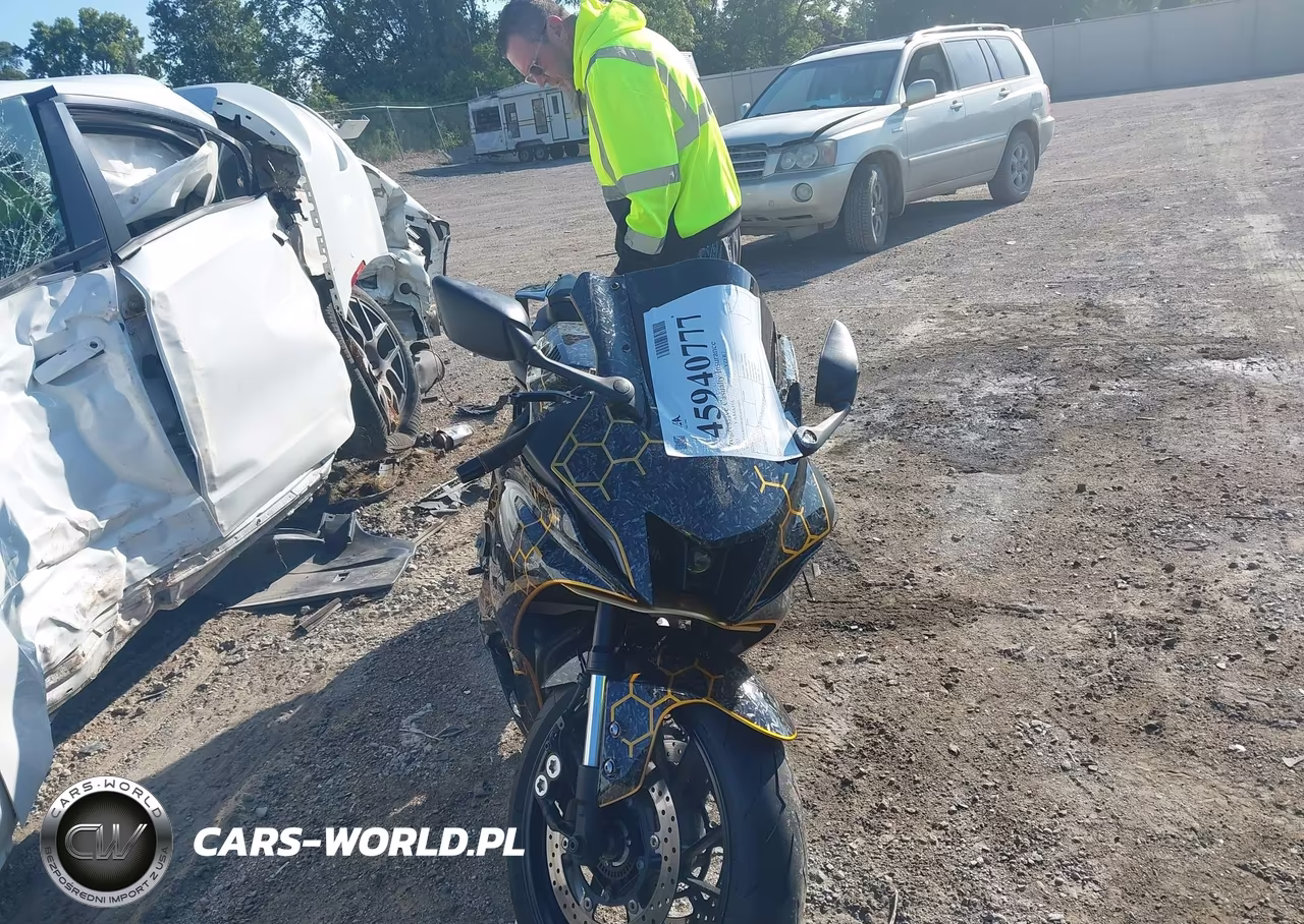 2022 Yamaha Yzfr7 VIN:JYARM38E8NA001665 - 5