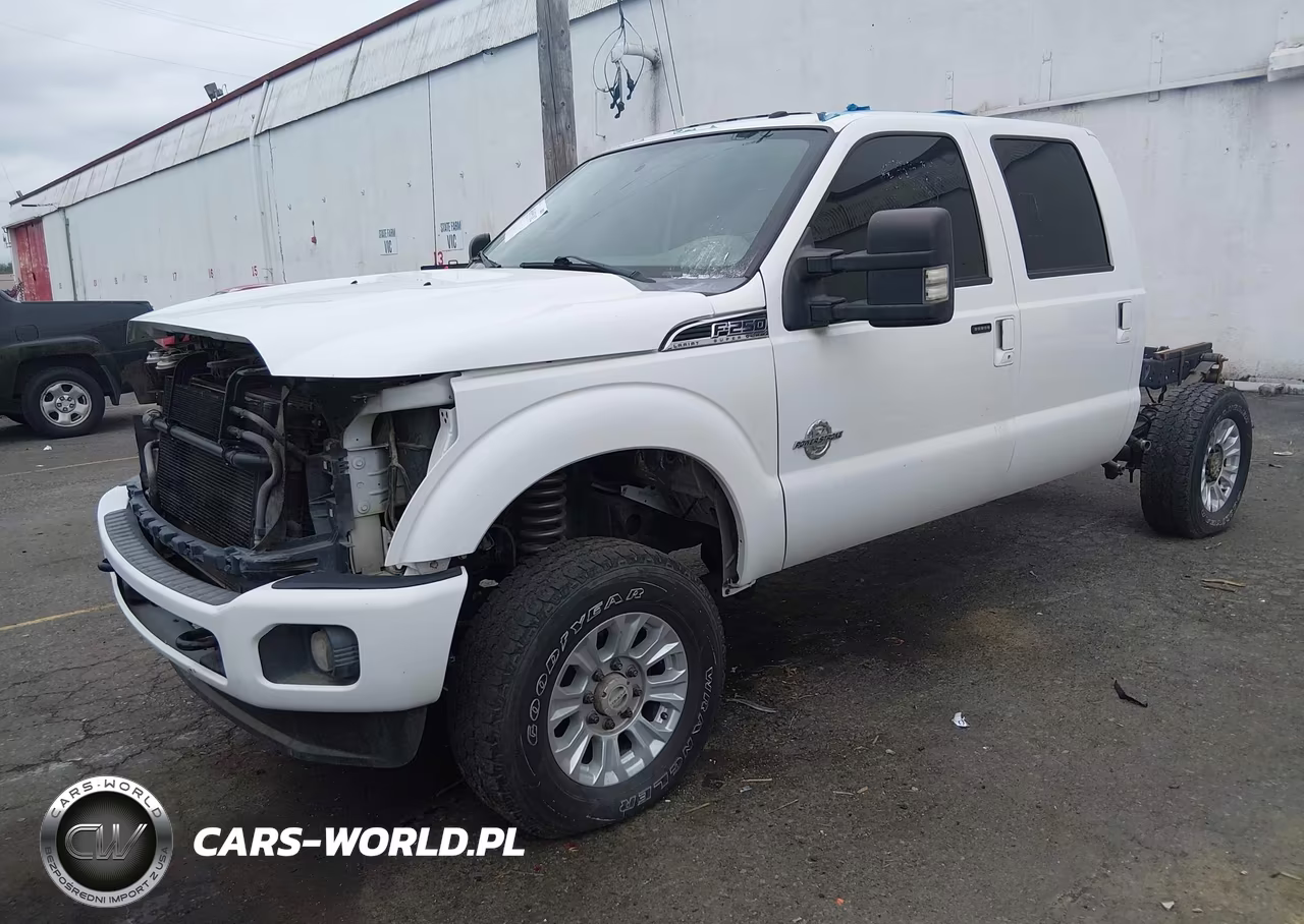 2012 Ford Super Duty F-250 Srw Lariat VIN:1FT7W2BT0CEA21776 - 2