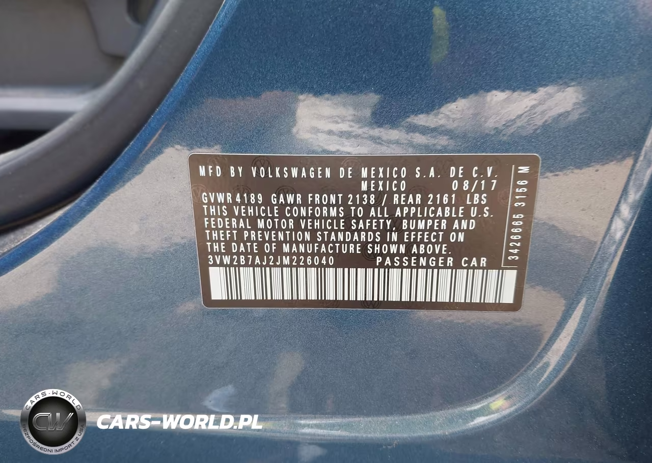 2018 Volkswagen Jetta 1.4T S VIN:3VW2B7AJ2JM226040 - 9