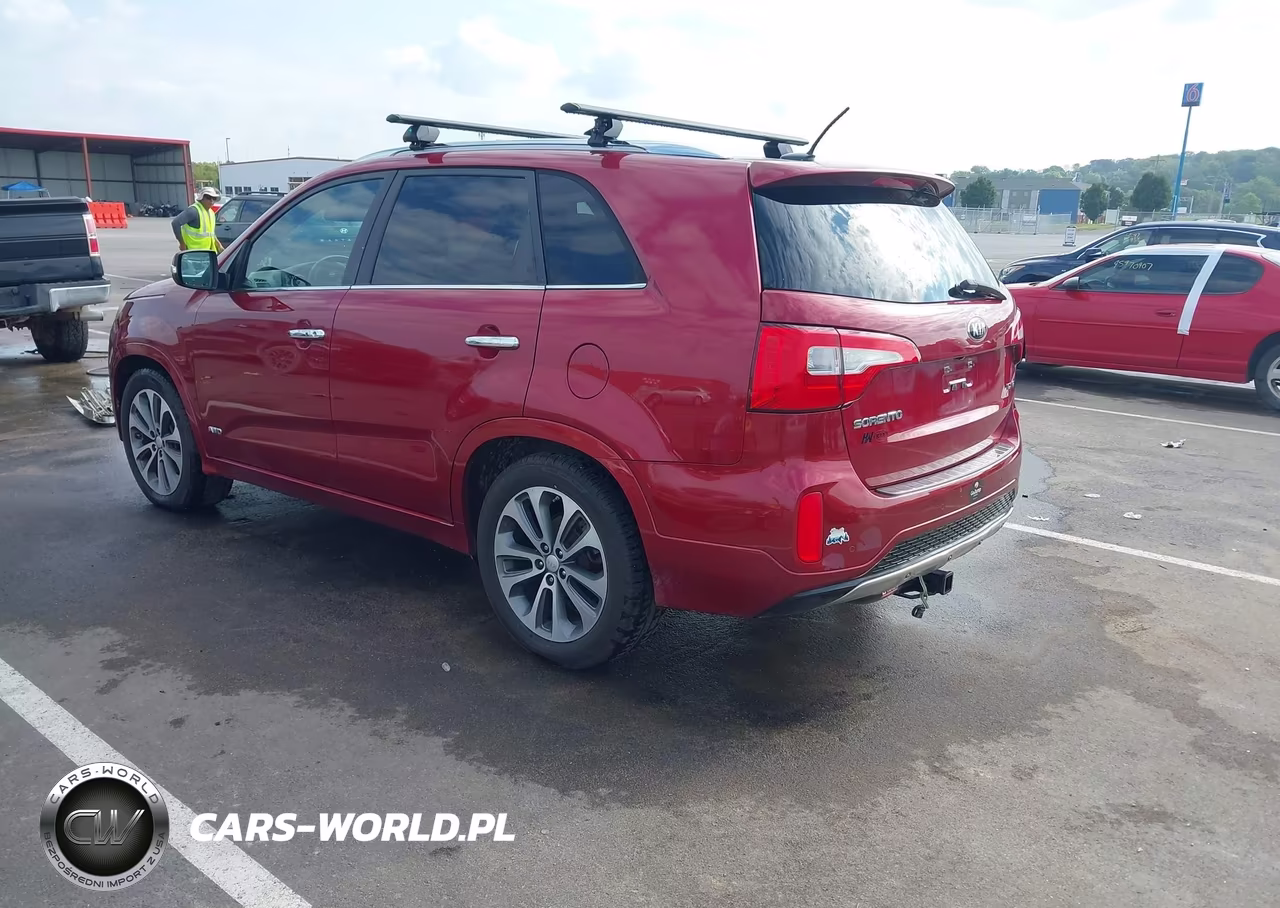 2015 Kia Sorento Sx V6 VIN:5XYKWDA78FG654144 - 3