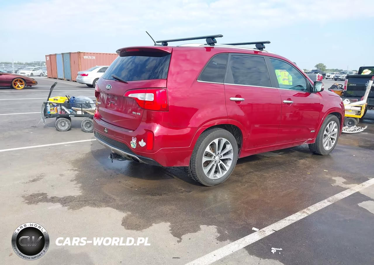 2015 Kia Sorento Sx V6 VIN:5XYKWDA78FG654144 - 4