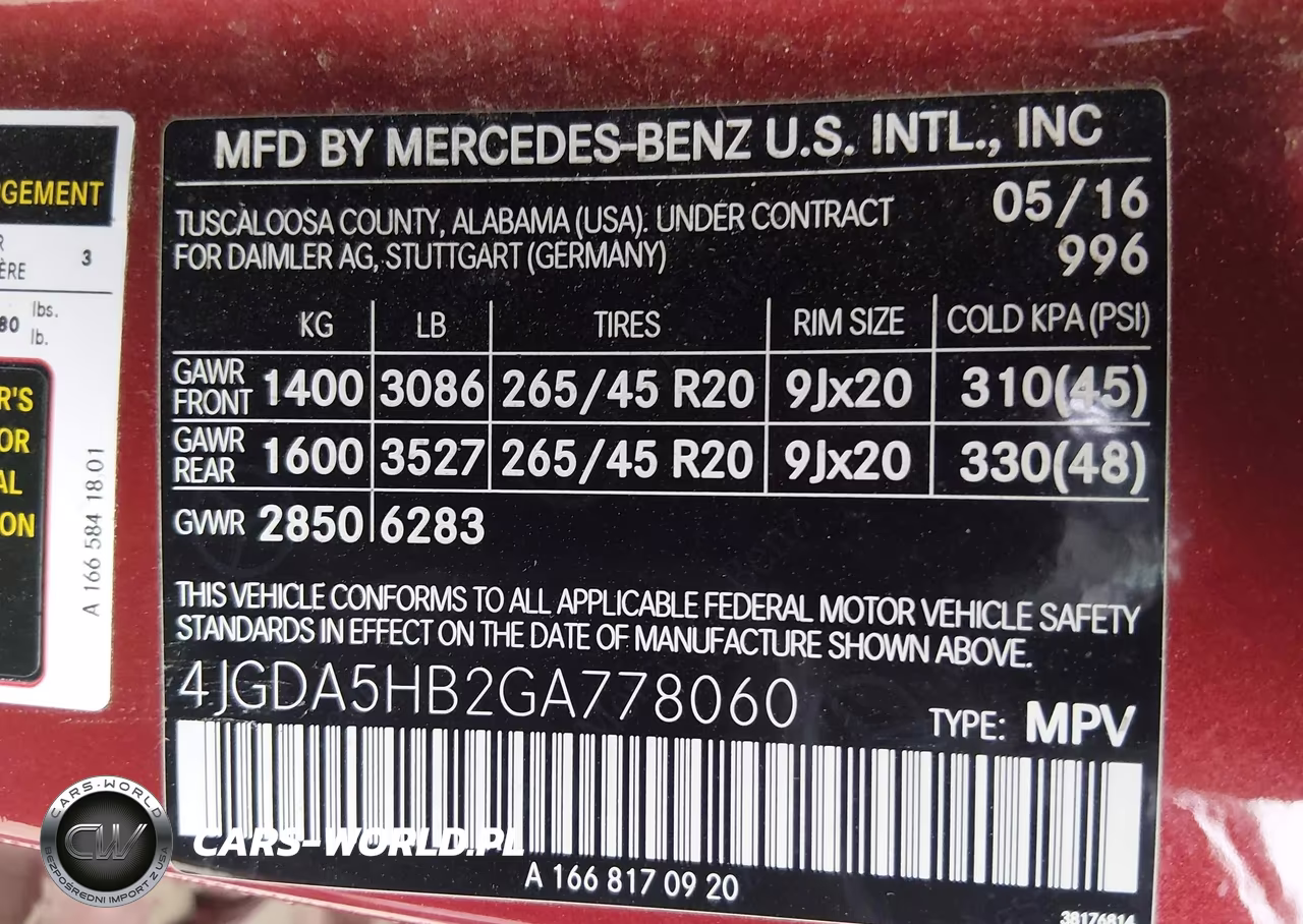 2016 Mercedes-Benz Gle 350 4Matic VIN:4JGDA5HB2GA778060 - 9