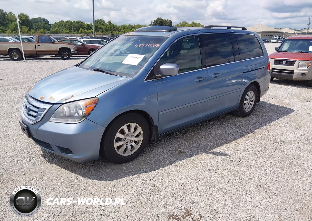 2009 Honda Odyssey Ex-L VIN:5FNRL38729B004356 - 2