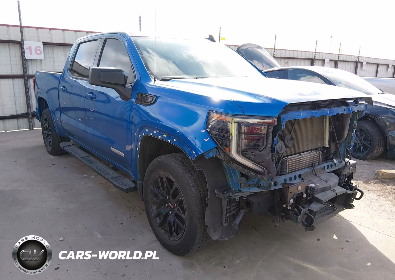 2023 GMC Sierra 1500 4Wd Short Box Elevation With 3Sb