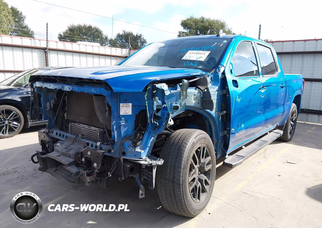 2023 GMC Sierra 1500 4Wd Short Box Elevation With 3Sb VIN:3GTPUCEK4PG283331 - 2