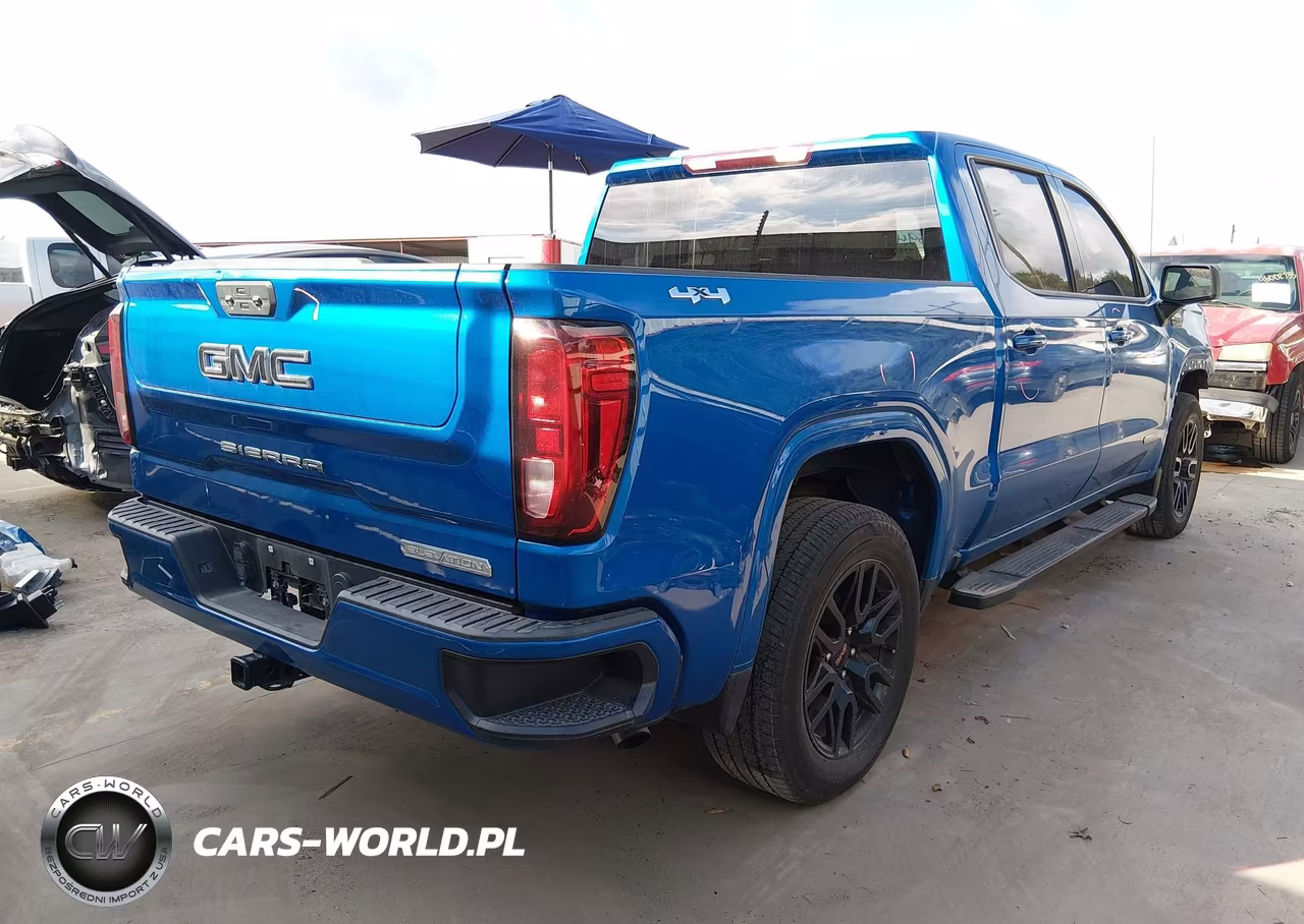 2023 GMC Sierra 1500 4Wd Short Box Elevation With 3Sb VIN:3GTPUCEK4PG283331 - 4