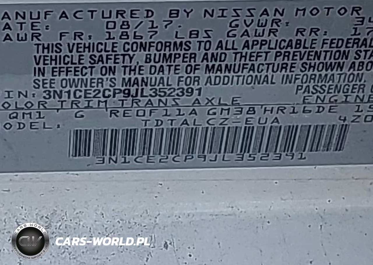 2018 Nissan Versa Note S VIN:3N1CE2CP9JL352391 - 9