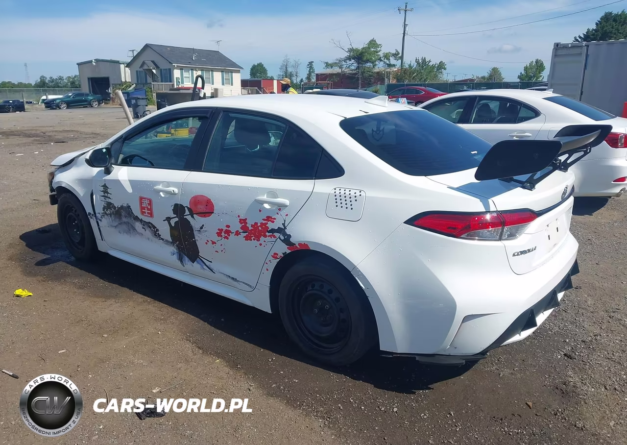 2022 Toyota Corolla Le VIN:5YFEPMAE3NP273532 - 3
