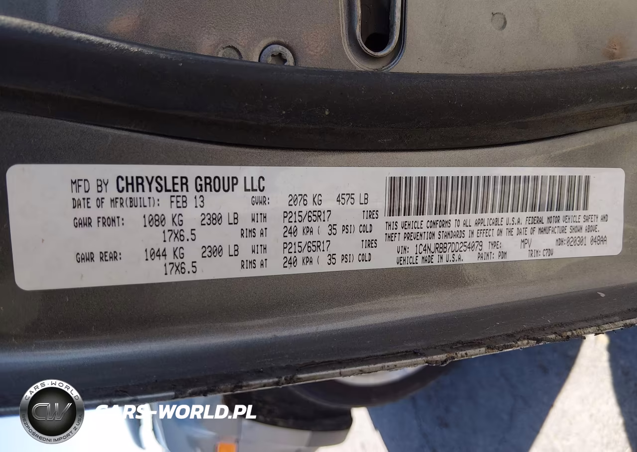 2013 Jeep Patriot Sport VIN:1C4NJRBB7DD254079 - 9
