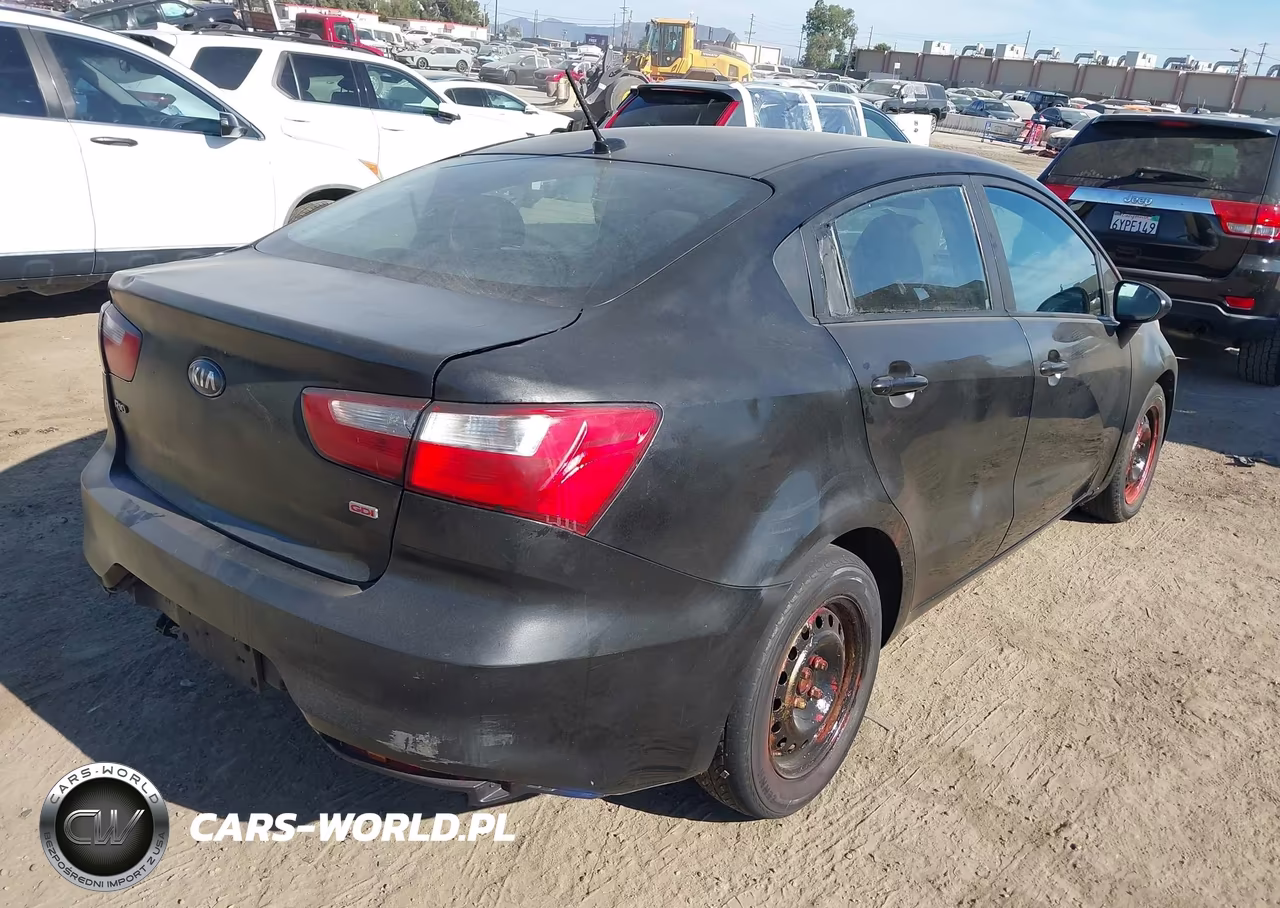 2017 Kia Rio Lx VIN:KNADM4A3XH6025774 - 4