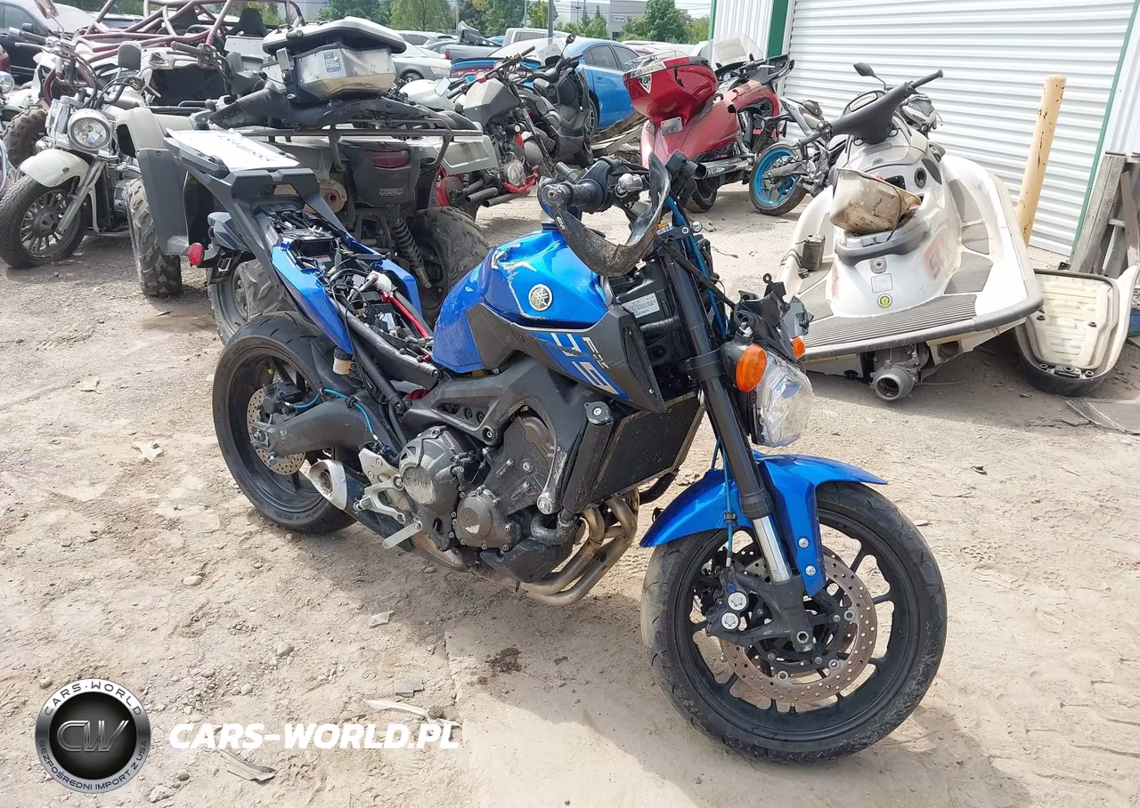 2016 Yamaha Fz09 VIN:JYARN33E2GA010076 - 1