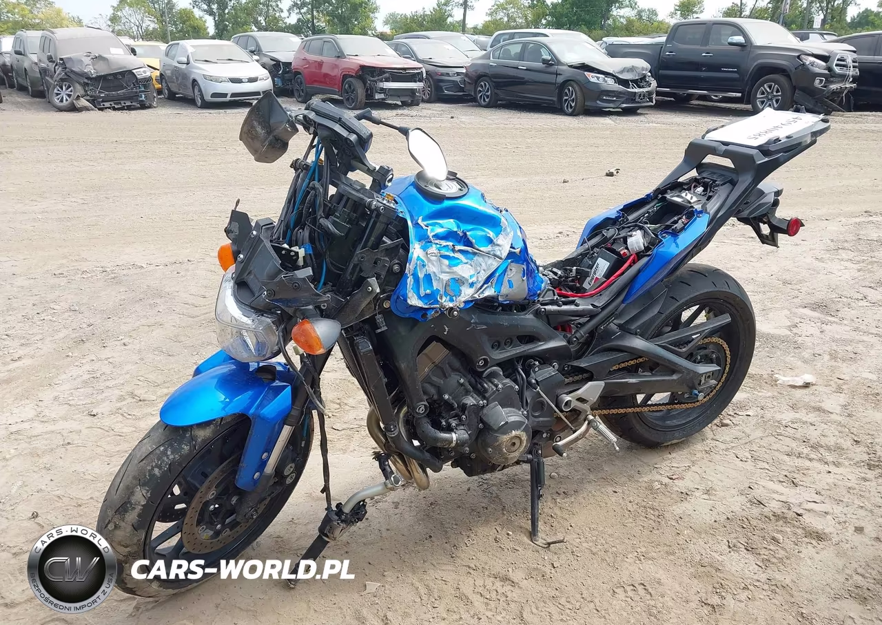 2016 Yamaha Fz09 VIN:JYARN33E2GA010076 - 2