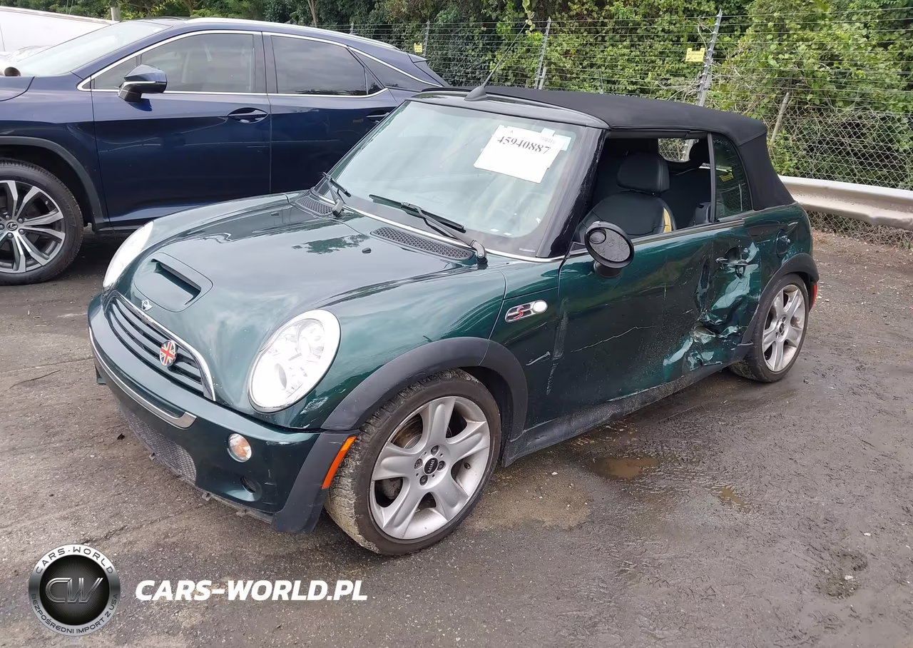 2006 Mini Cooper S VIN:WMWRH33536TF86144 - 2