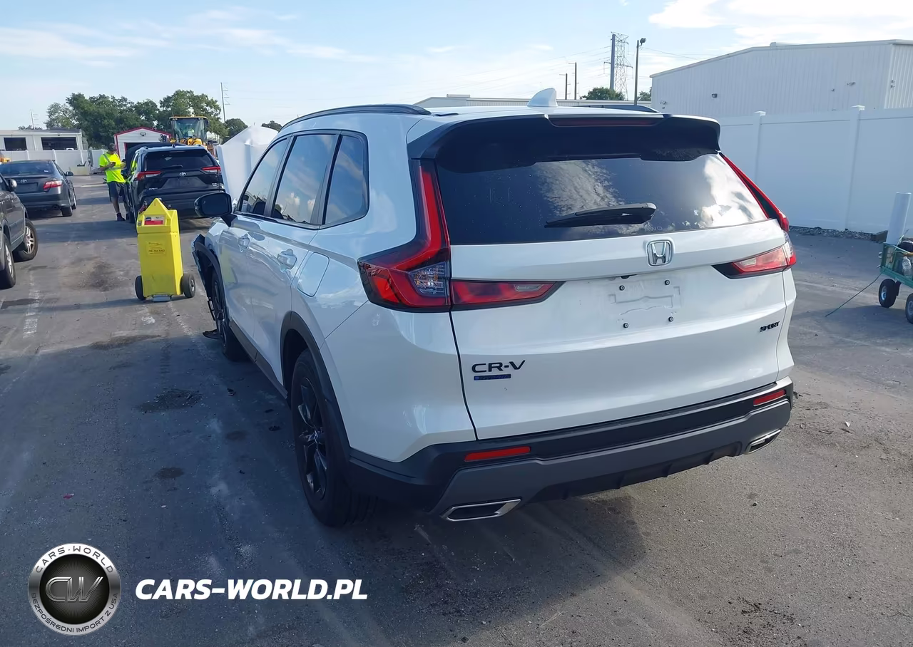 2026 Honda Cr-V Hybrid Awd Sport VIN:7FARS6H56TE119170 - 3